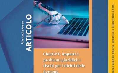 ChatGPT, impatti e problemi giuridici: i rischi per i diritti delle persone